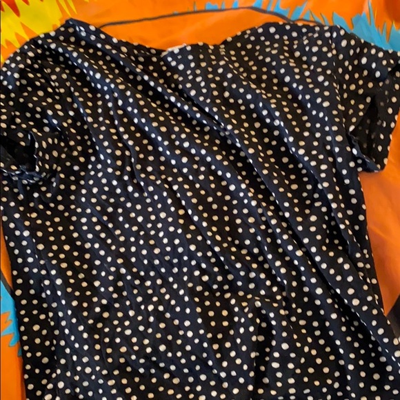 Polka dot high-low tee - Picture 1 of 3